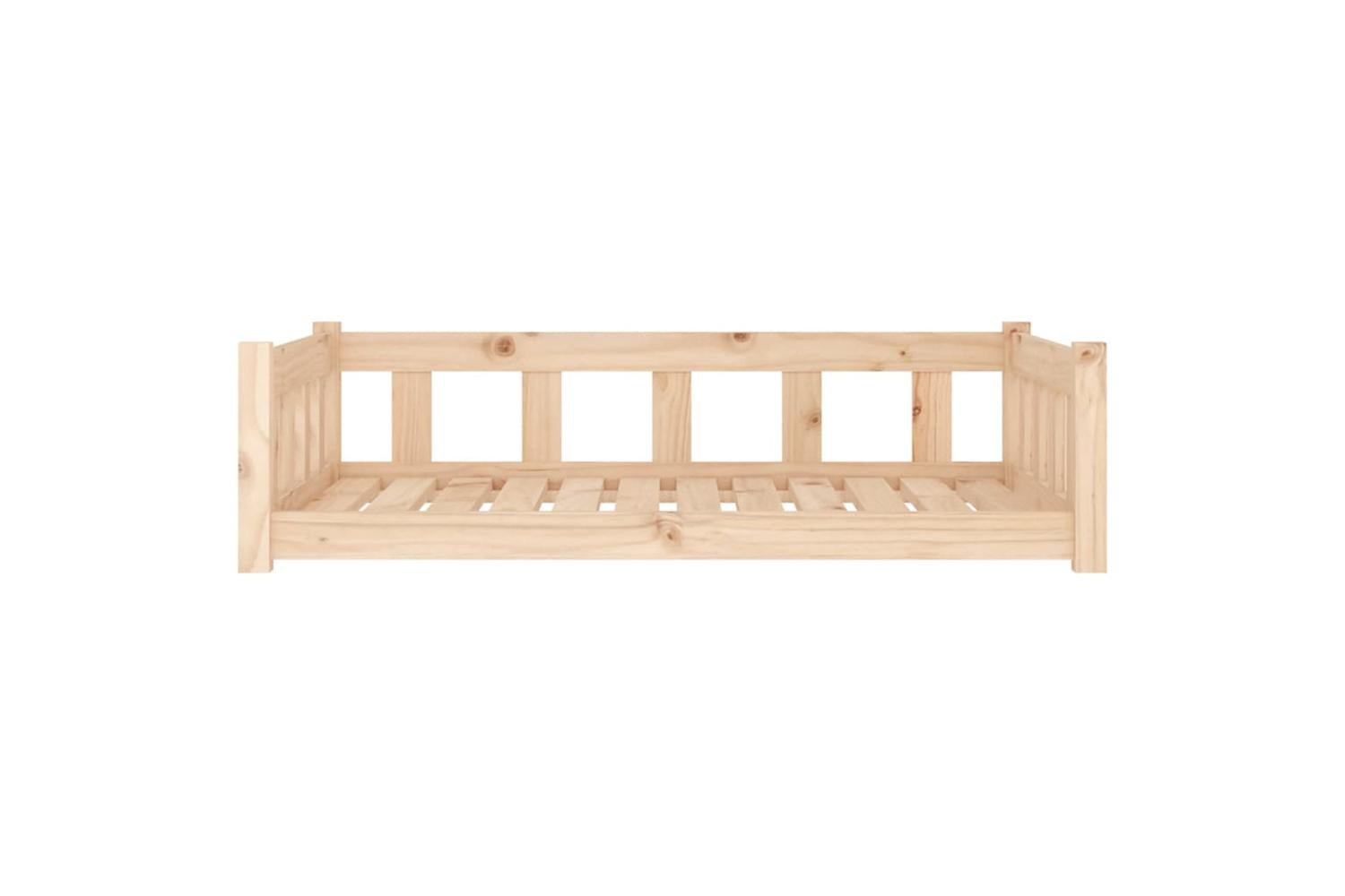 Dog Bed 1055x755x28 Cm Solid Wood Pine-4