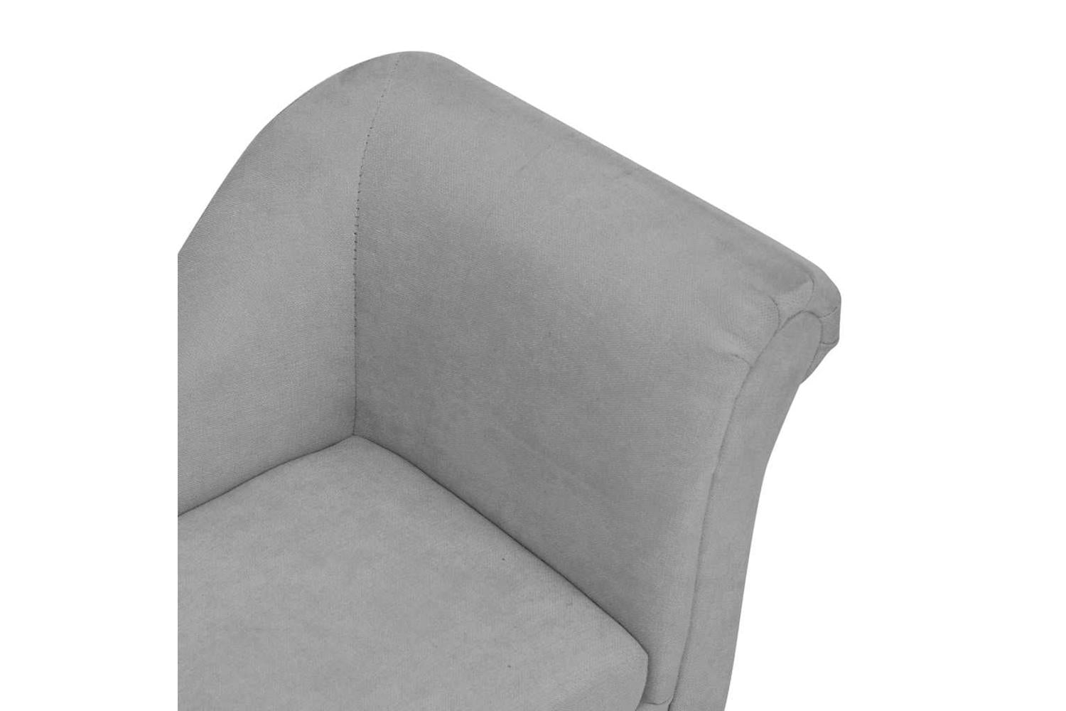 Dog Sofa With Pillow Grey 83x44x44 Cm Plush-7