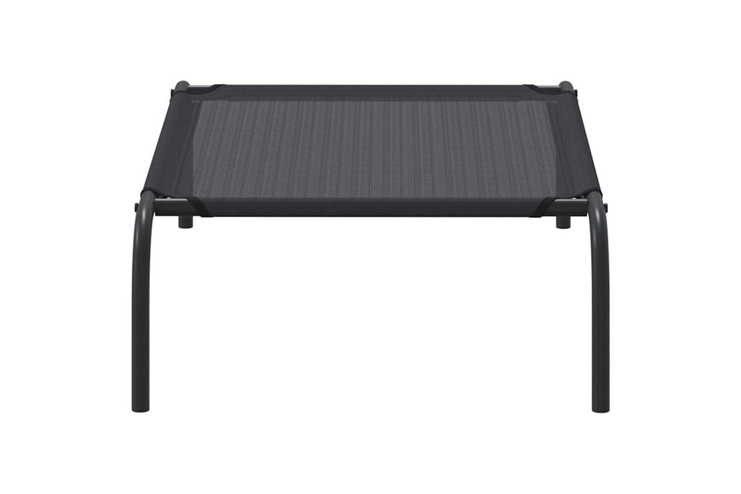 Elevated Dog Bed Black S Textilene-5
