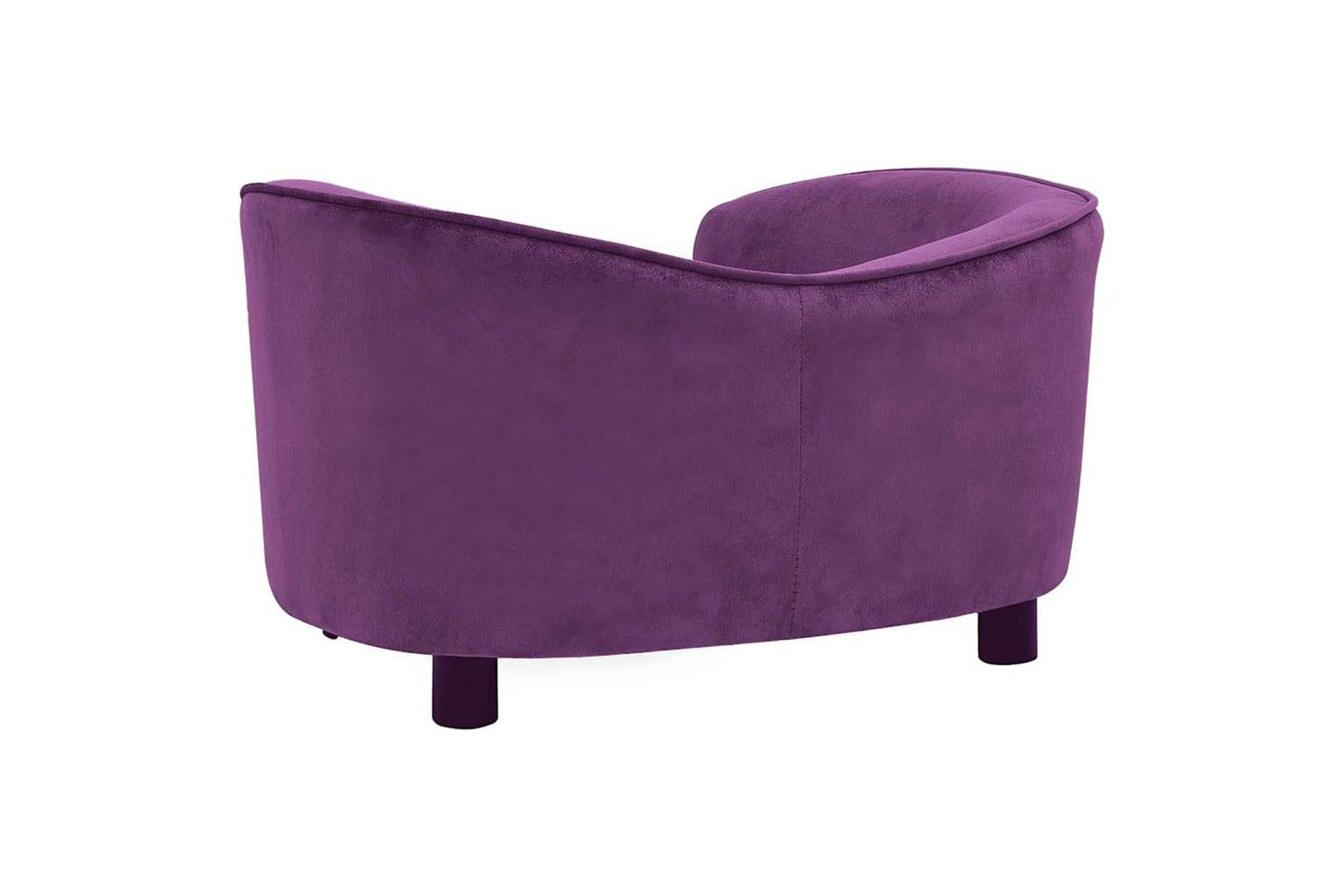 Dog Sofa Burgundy 69x49x40 Cm Plush-5