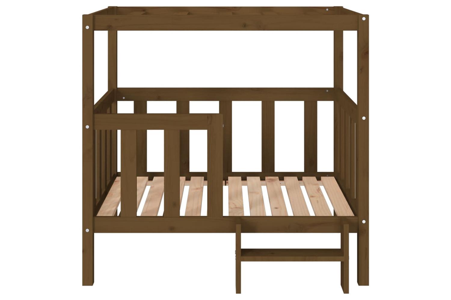 Dog Bed Honey Brown 1055 X 835 X 100 Cm Solid Wood Pine-5