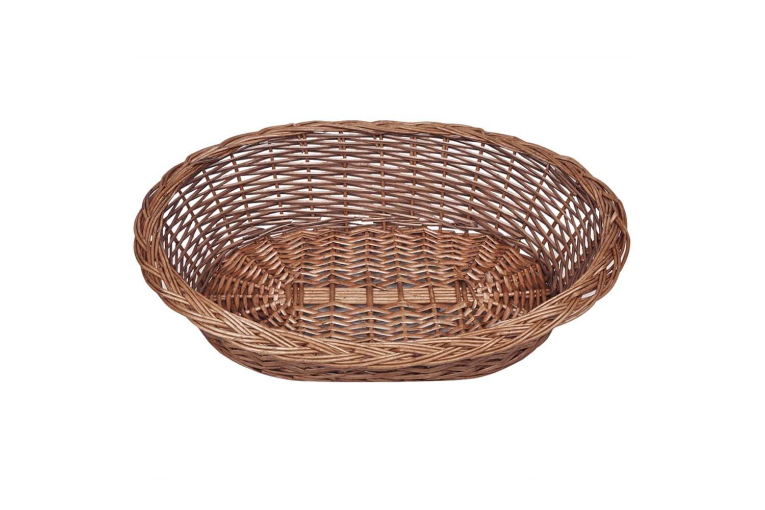 Willow Dog Basketpet Bed Natural 70 Cm-3