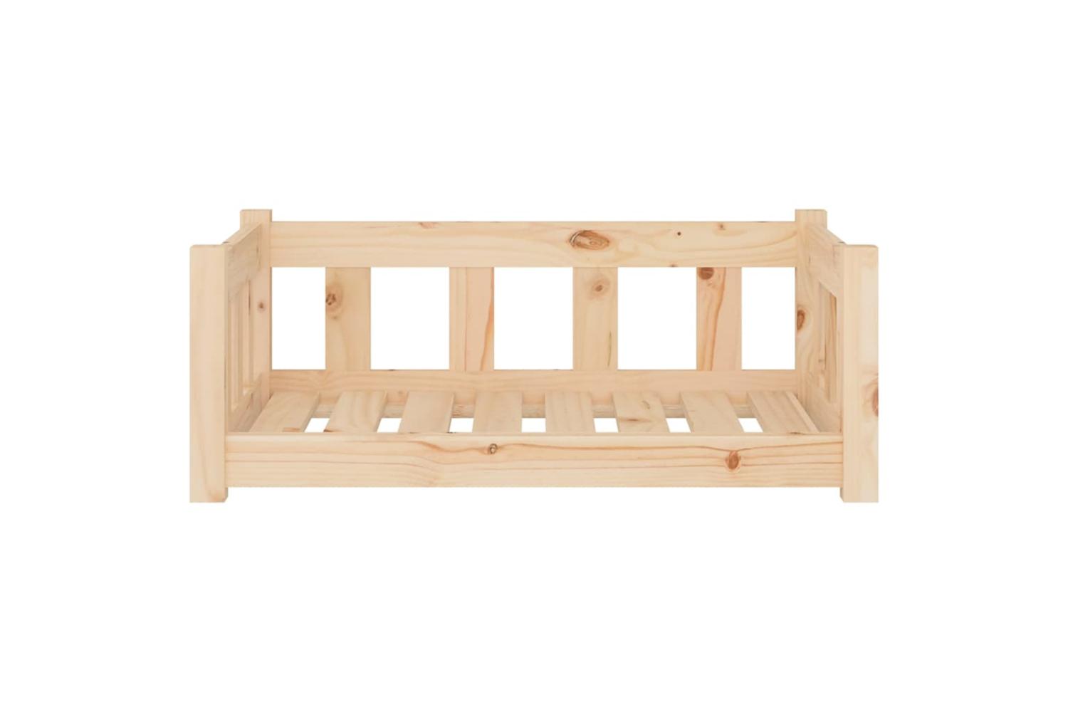 Dog Bed 755x555x28 Cm Solid Wood Pine-3