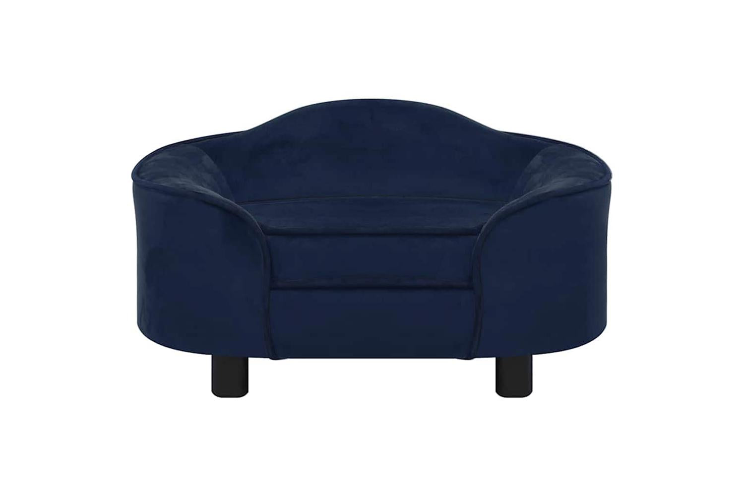 Dog Sofa Blue 67x47x36 Cm Plush-2