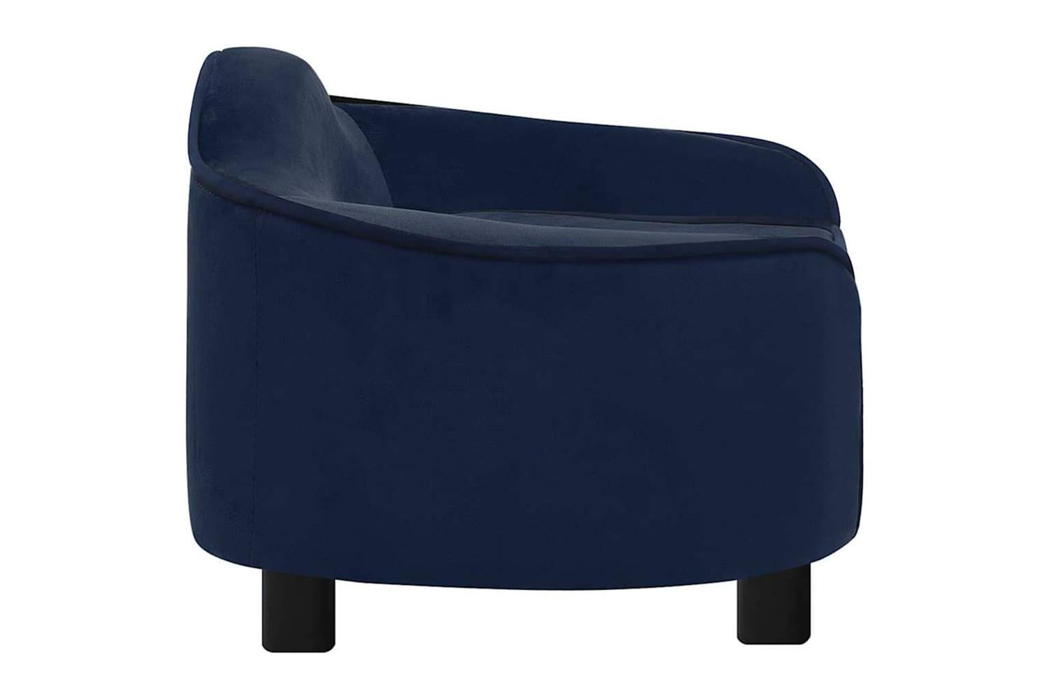 Dog Sofa Blue 67x47x36 Cm Plush-4