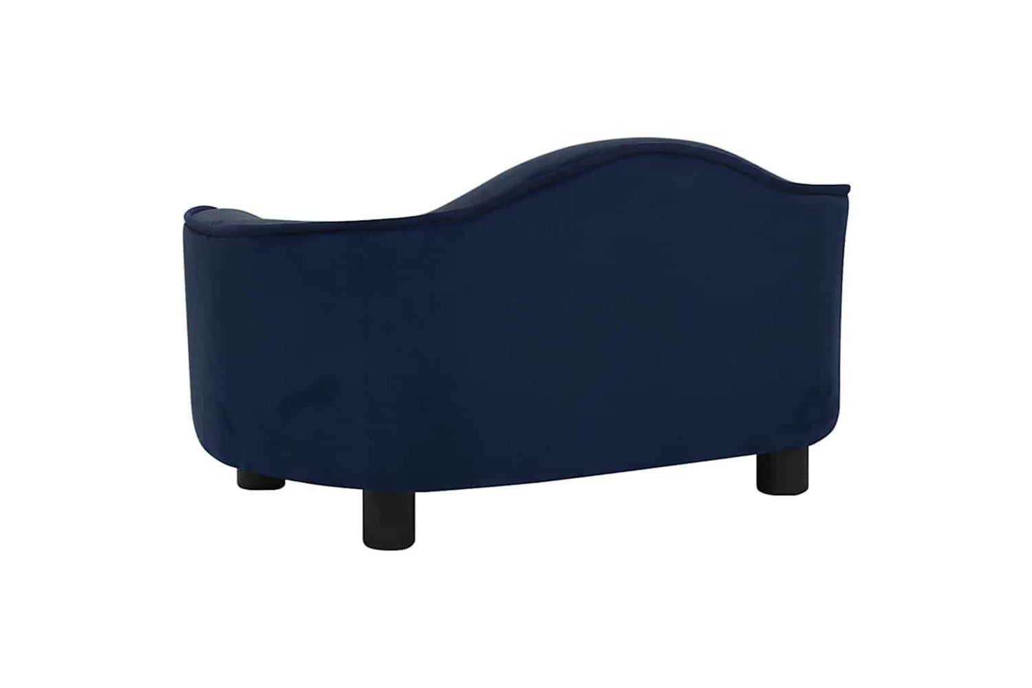Dog Sofa Blue 67x47x36 Cm Plush-5