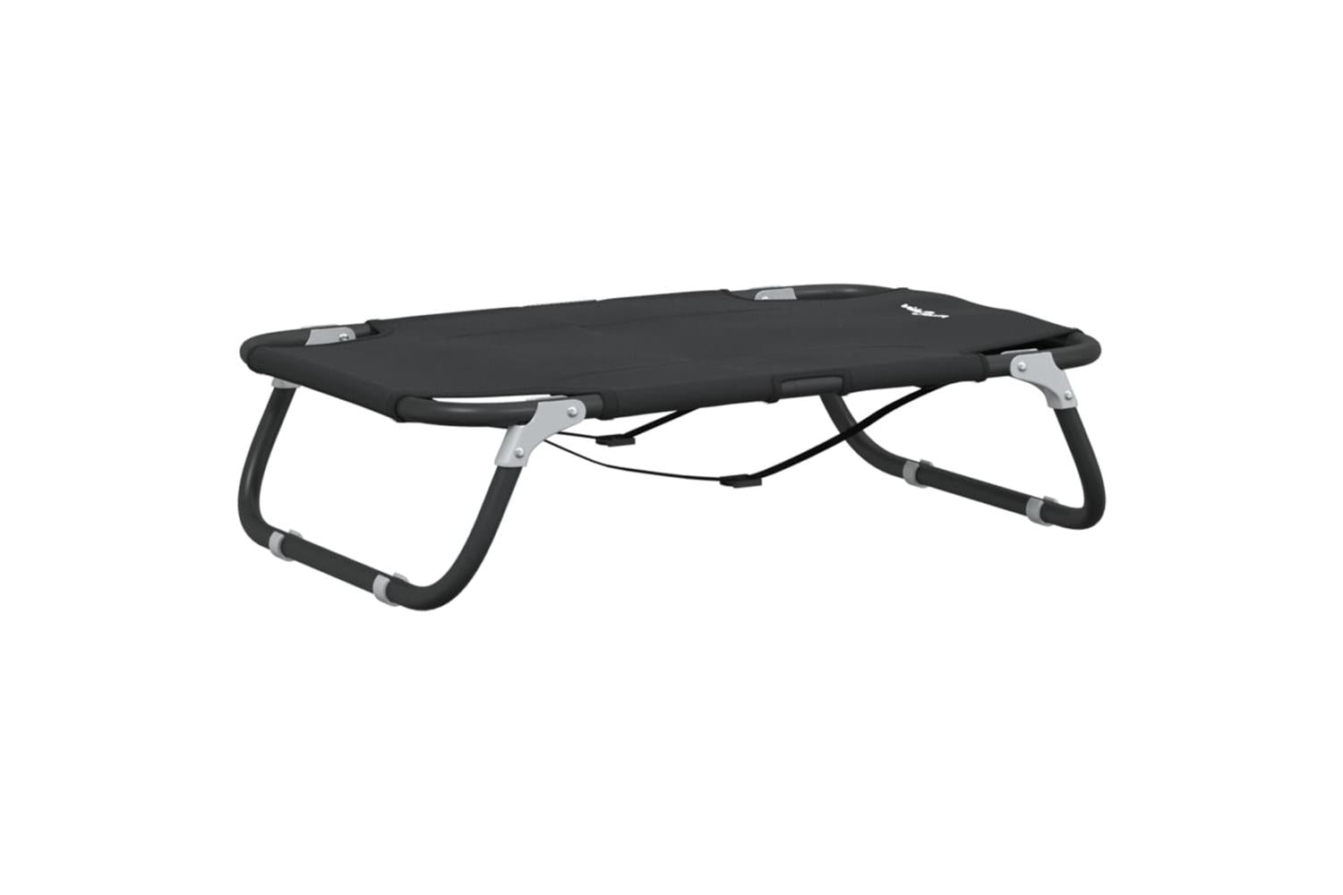 Dog Bed Foldable Anthracite Oxford Fabric And Steel