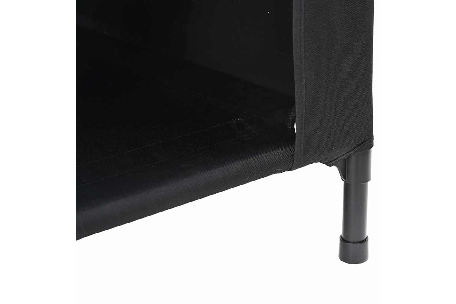 Dog House Black 90 X 65 X 85 Cm Oxford Fabric And Steel-6