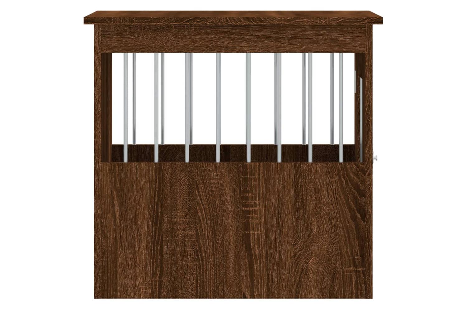 Dog Crate Furniture Brown Oak 45x62x59 Cm Engineered Wood-8