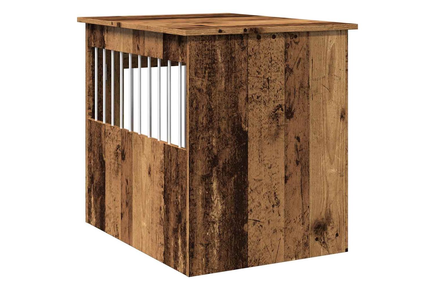 Dog Crate Furniture Old Wood 55x75x65 Cm Engineered Wood-7