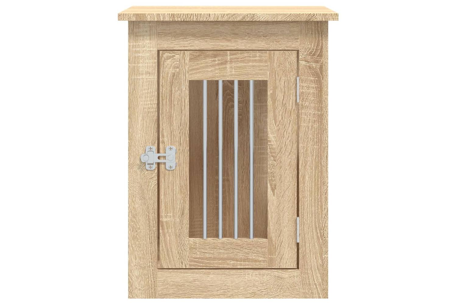 Dog Crate Furniture Sonoma Oak 45x62x59 Cm Engineered Wood-7