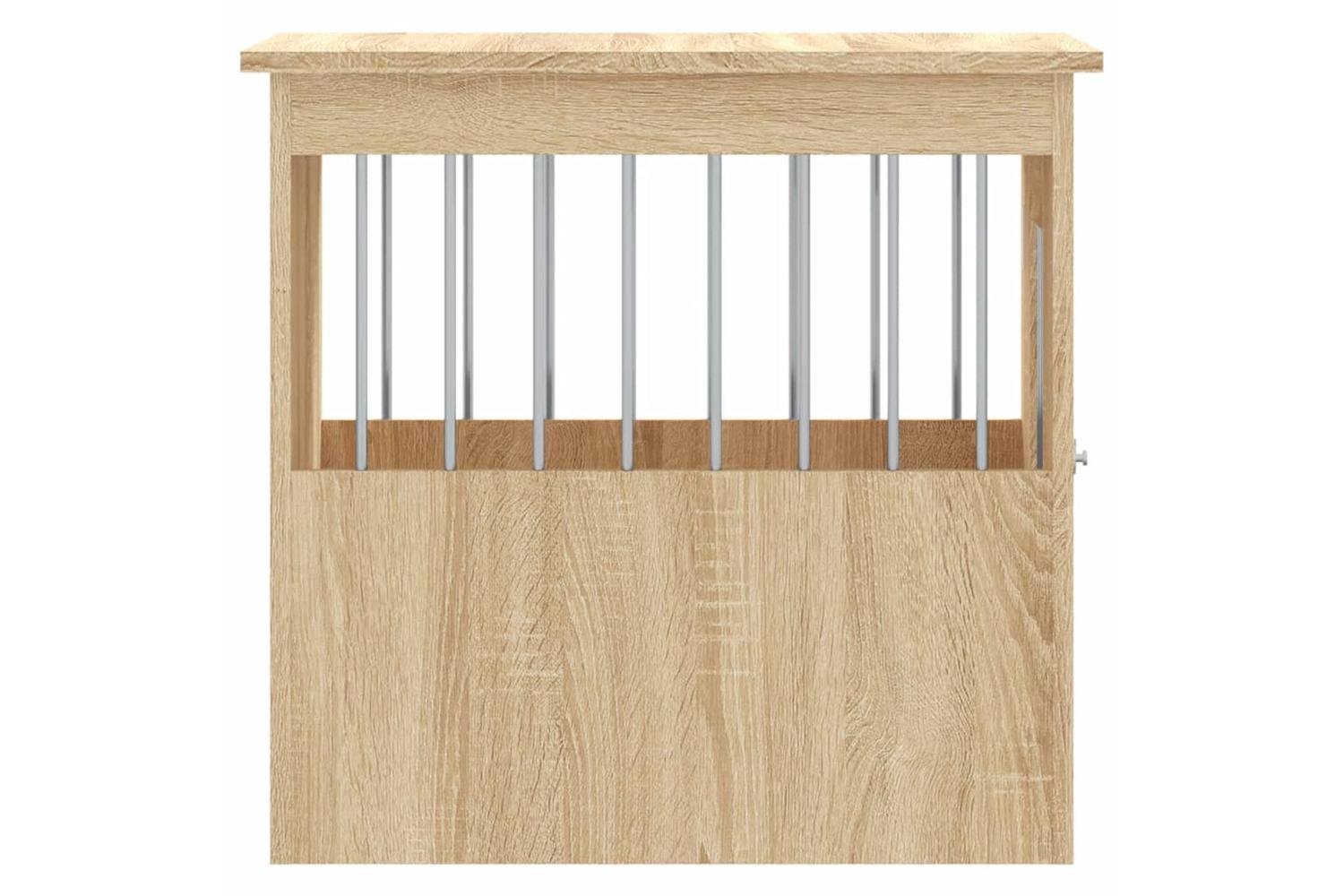 Dog Crate Furniture Sonoma Oak 45x62x59 Cm Engineered Wood-8