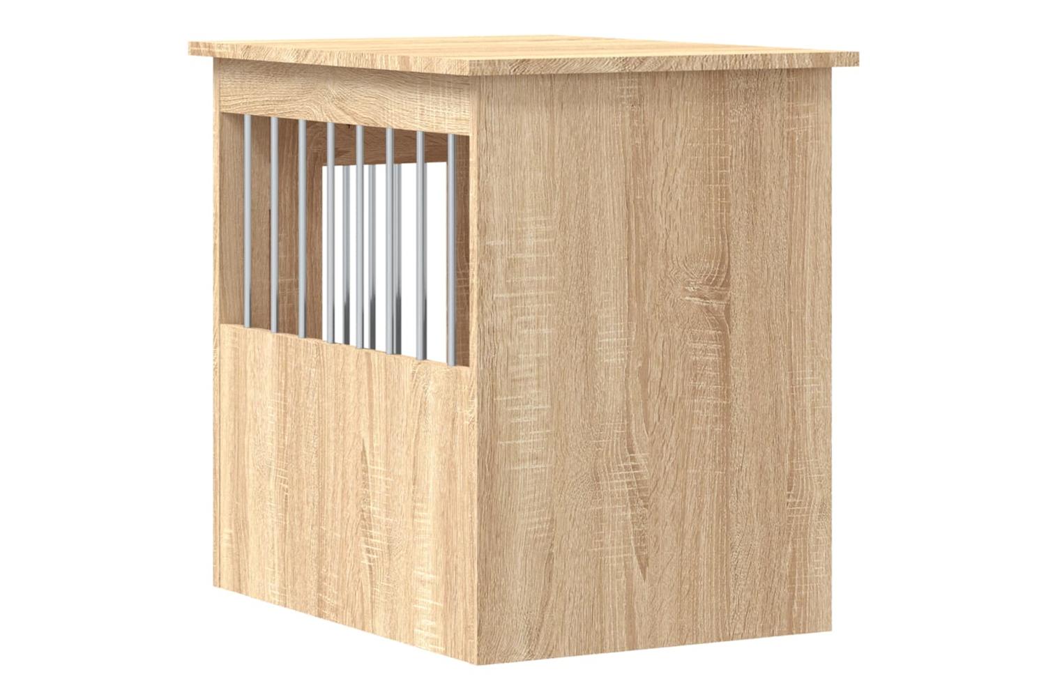 Dog Crate Furniture Sonoma Oak 45x62x59 Cm Engineered Wood-9