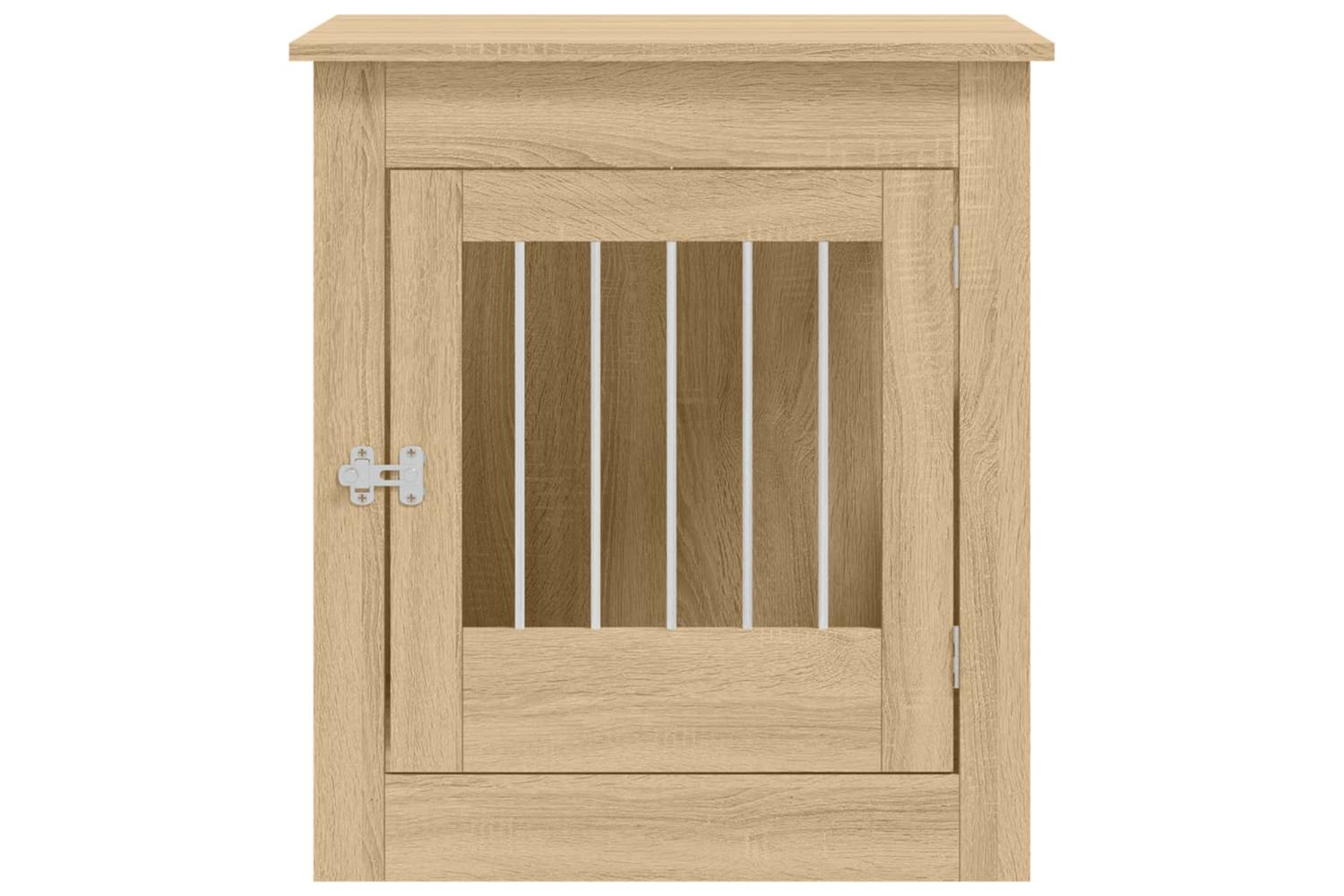 Dog Crate Furniture Sonoma Oak 645x80x71 Cm Engineered Wood-7