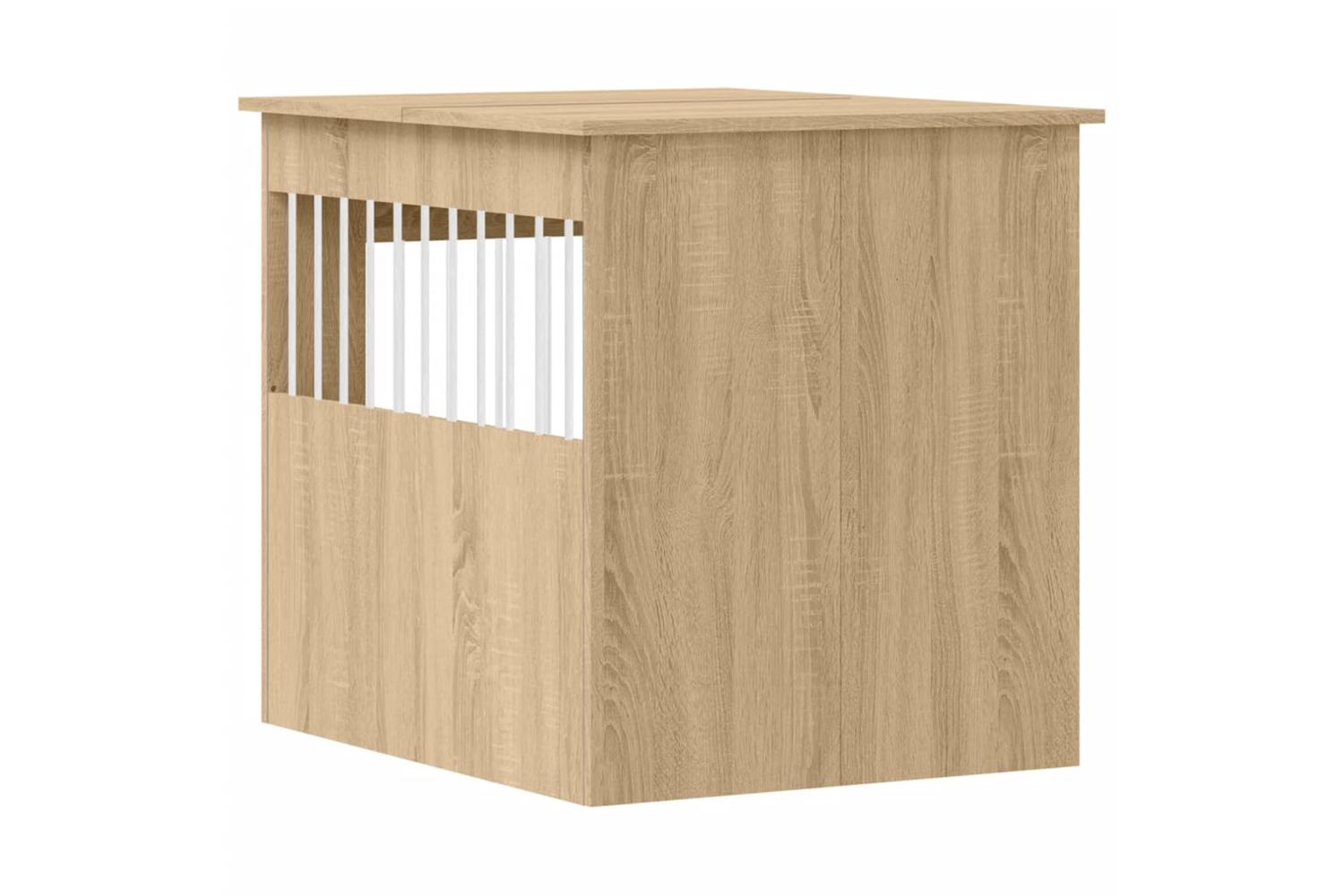 Dog Crate Furniture Sonoma Oak 645x80x71 Cm Engineered Wood-9