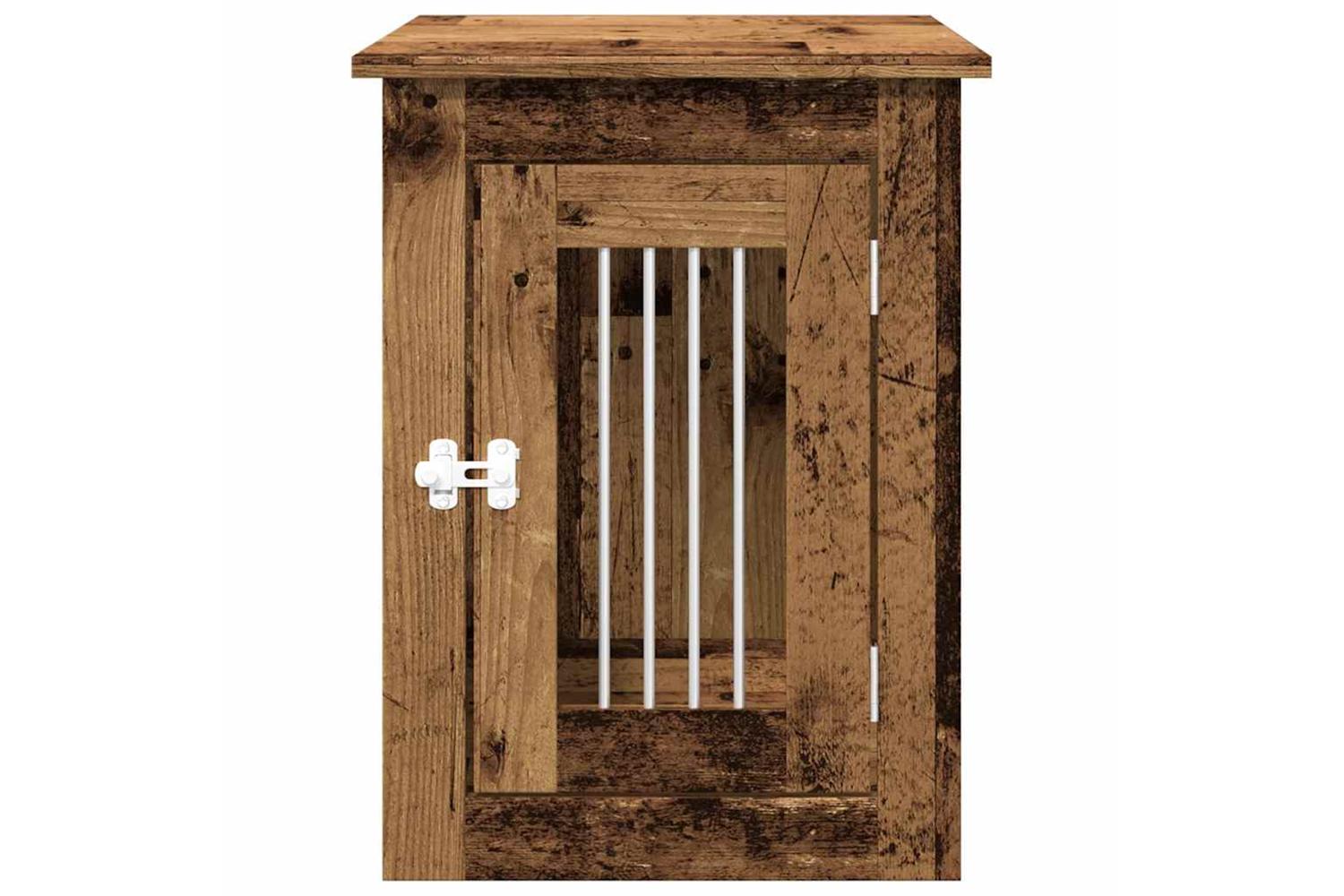 Dog Crate Furniture Old Wood 45x62x59 Cm Engineered Wood-4