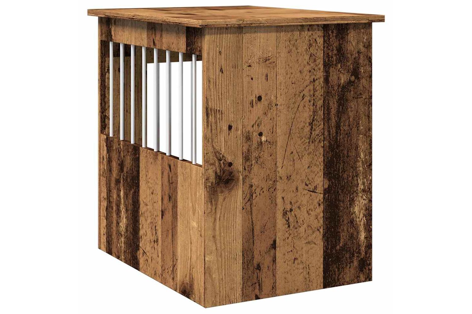 Dog Crate Furniture Old Wood 45x62x59 Cm Engineered Wood-7