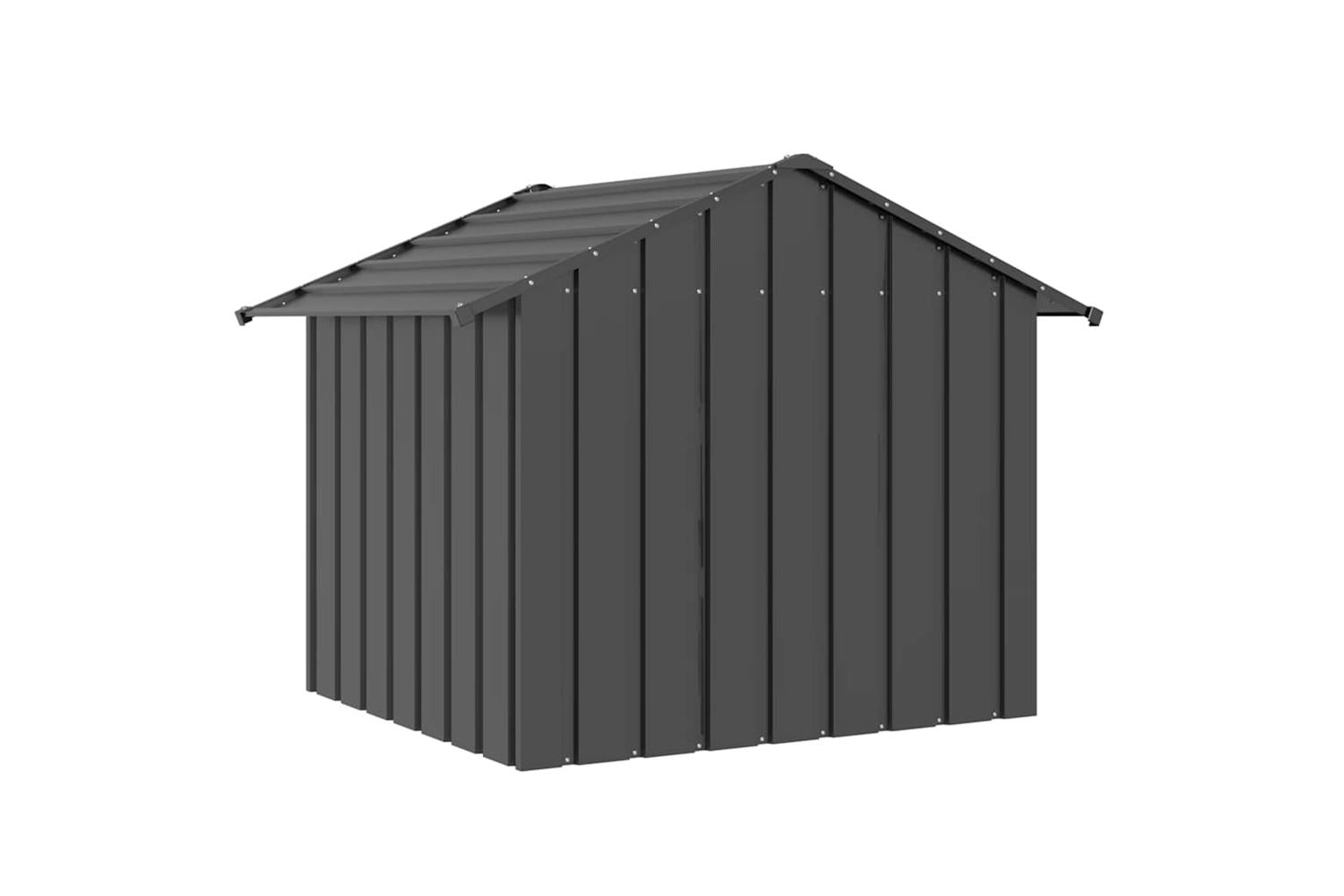Dog House With Roof 131x101x102 Cm Galvanised Steel-5
