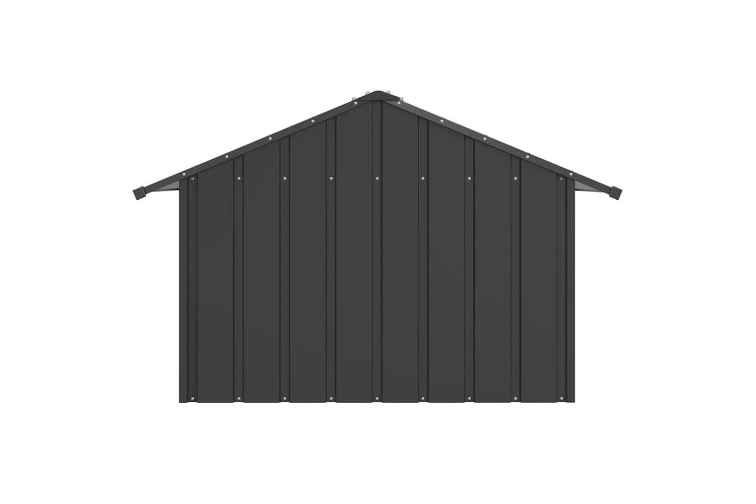 Dog House With Roof 83x130x85 Cm Galvanised Steel-4