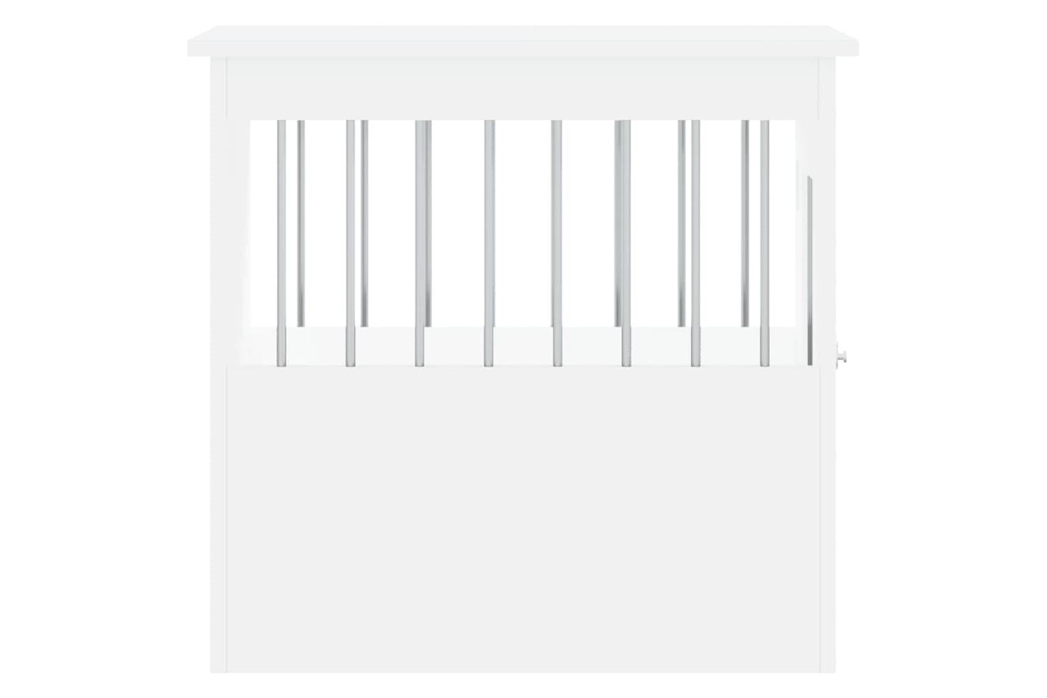 Dog Crate Furniture White 45x62x59 Cm Engineered Wood-8
