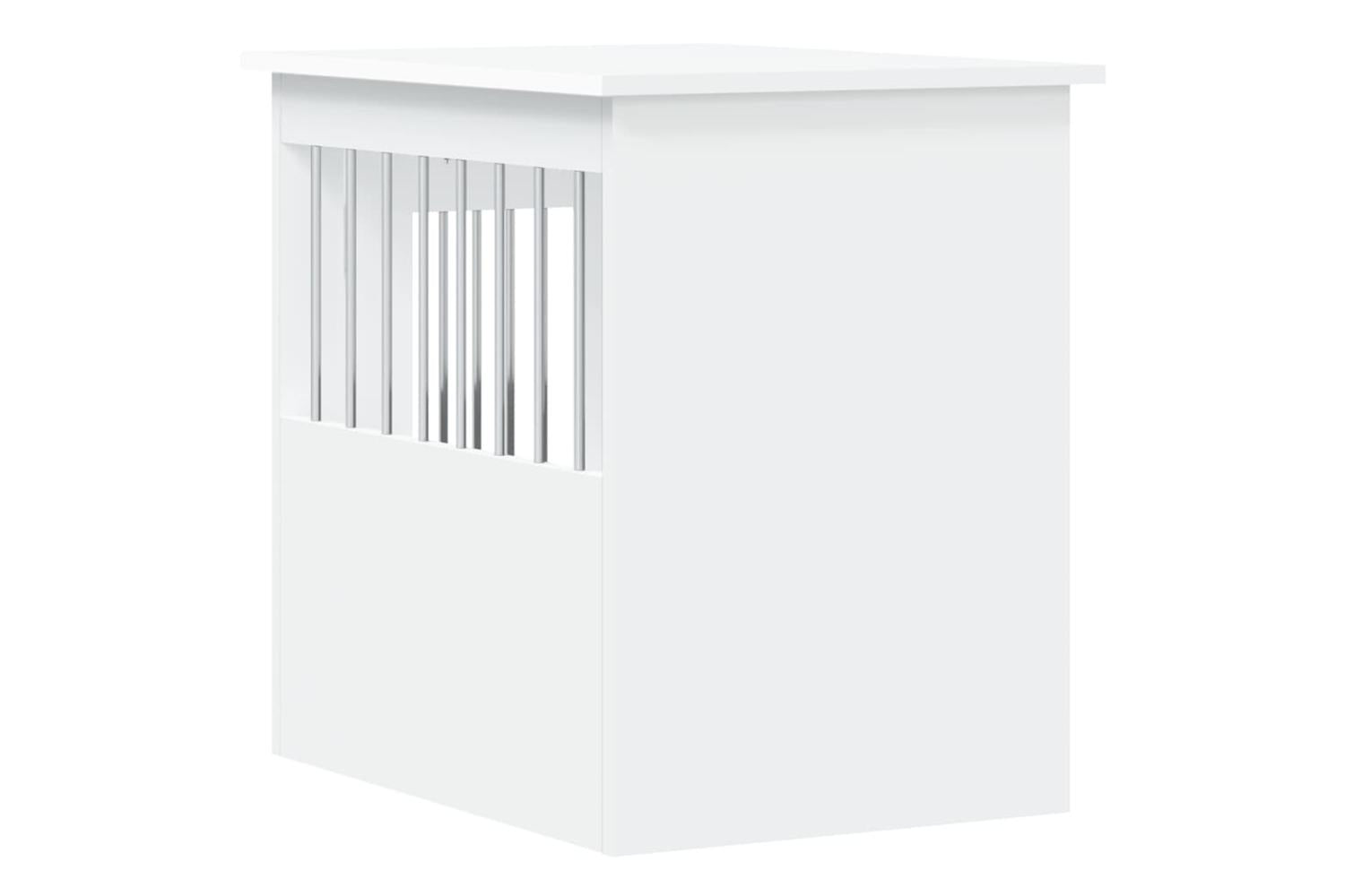 Dog Crate Furniture White 45x62x59 Cm Engineered Wood-9