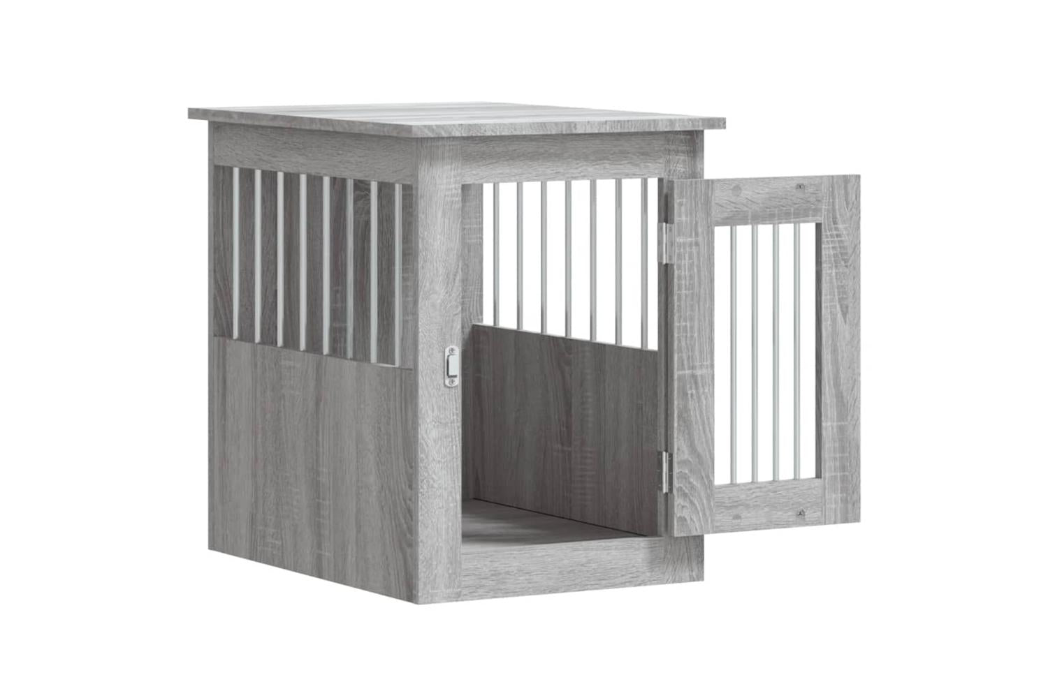 Dog Crate Furniture Grey Sonoma 45x62x59 Cm Engineered Wood-6