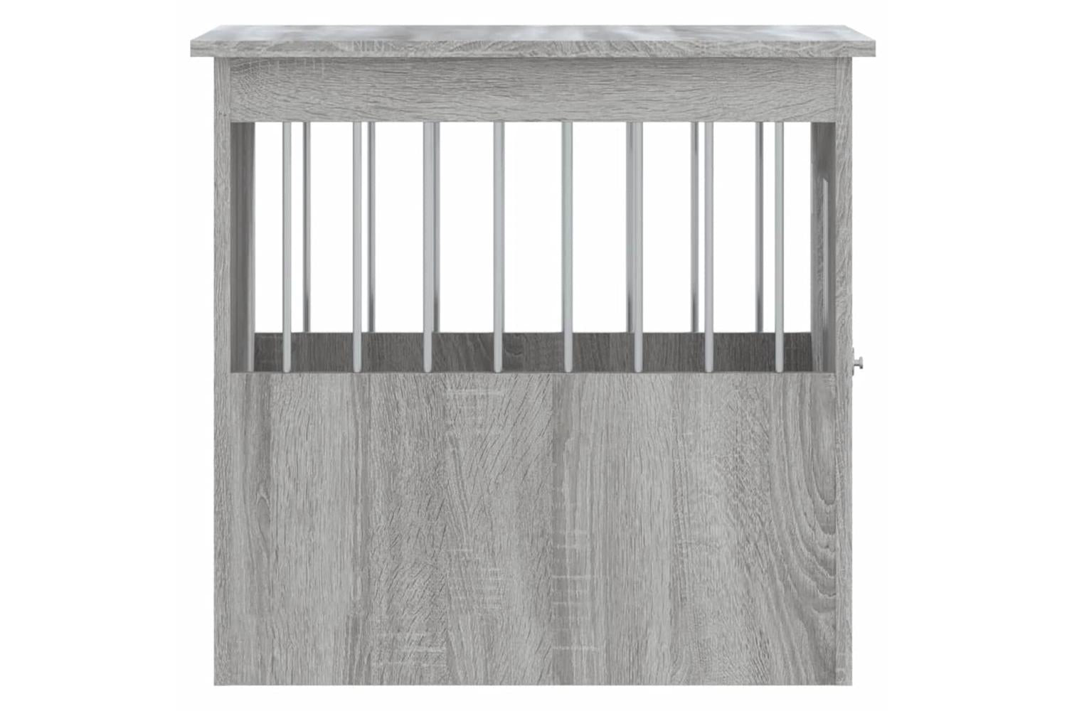 Dog Crate Furniture Grey Sonoma 45x62x59 Cm Engineered Wood-8