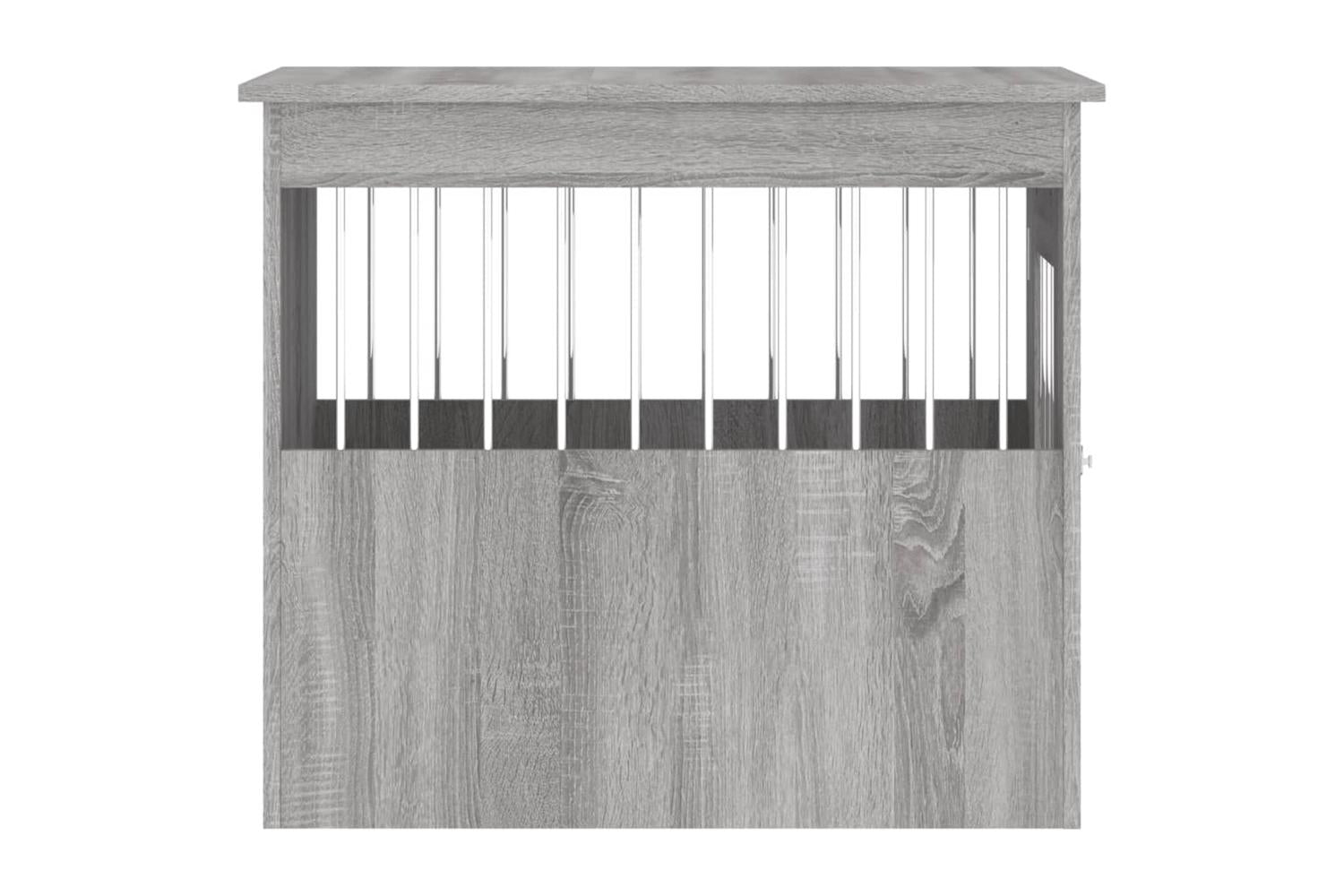Dog Crate Furniture Grey Sonoma 55x75x65 Cm Engineered Wood-8