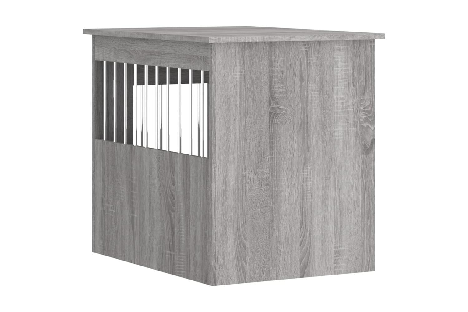 Dog Crate Furniture Grey Sonoma 55x75x65 Cm Engineered Wood-9
