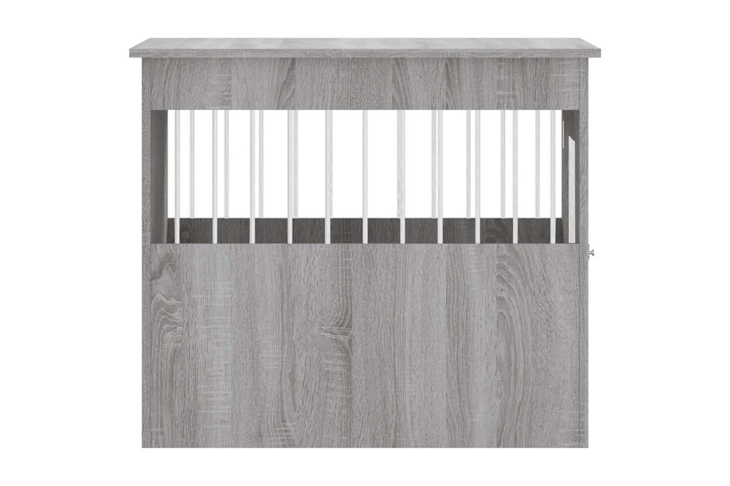 Dog Crate Furniture Grey Sonoma 55x80x68 Cm Engineered Wood-8