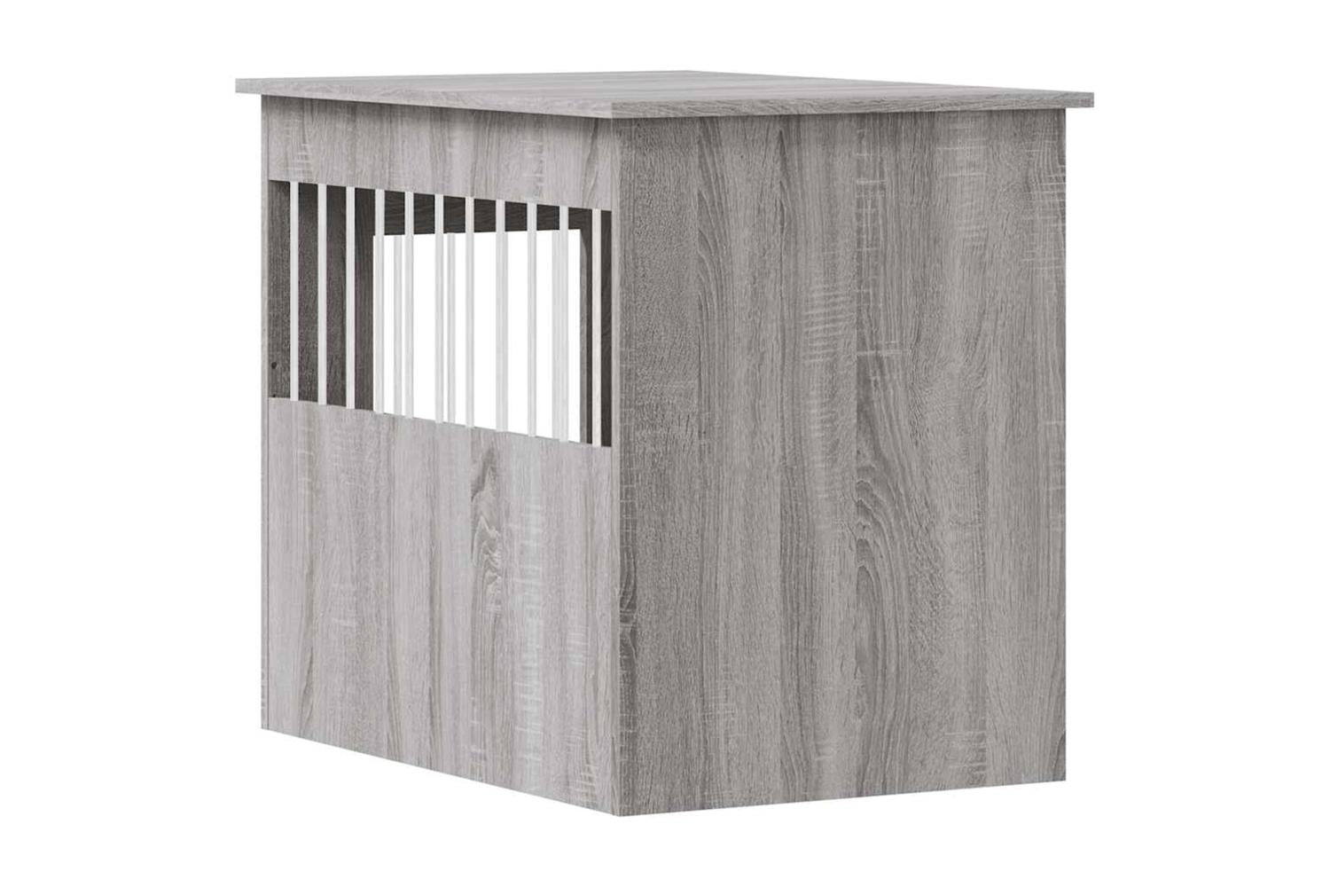 Dog Crate Furniture Grey Sonoma 55x80x68 Cm Engineered Wood-9