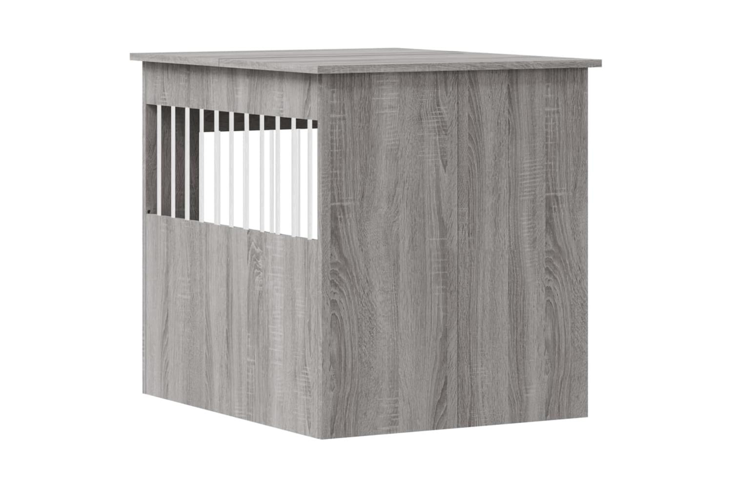 Dog Crate Furniture Grey Sonoma 645x80x71 Cm Engineered Wood-9