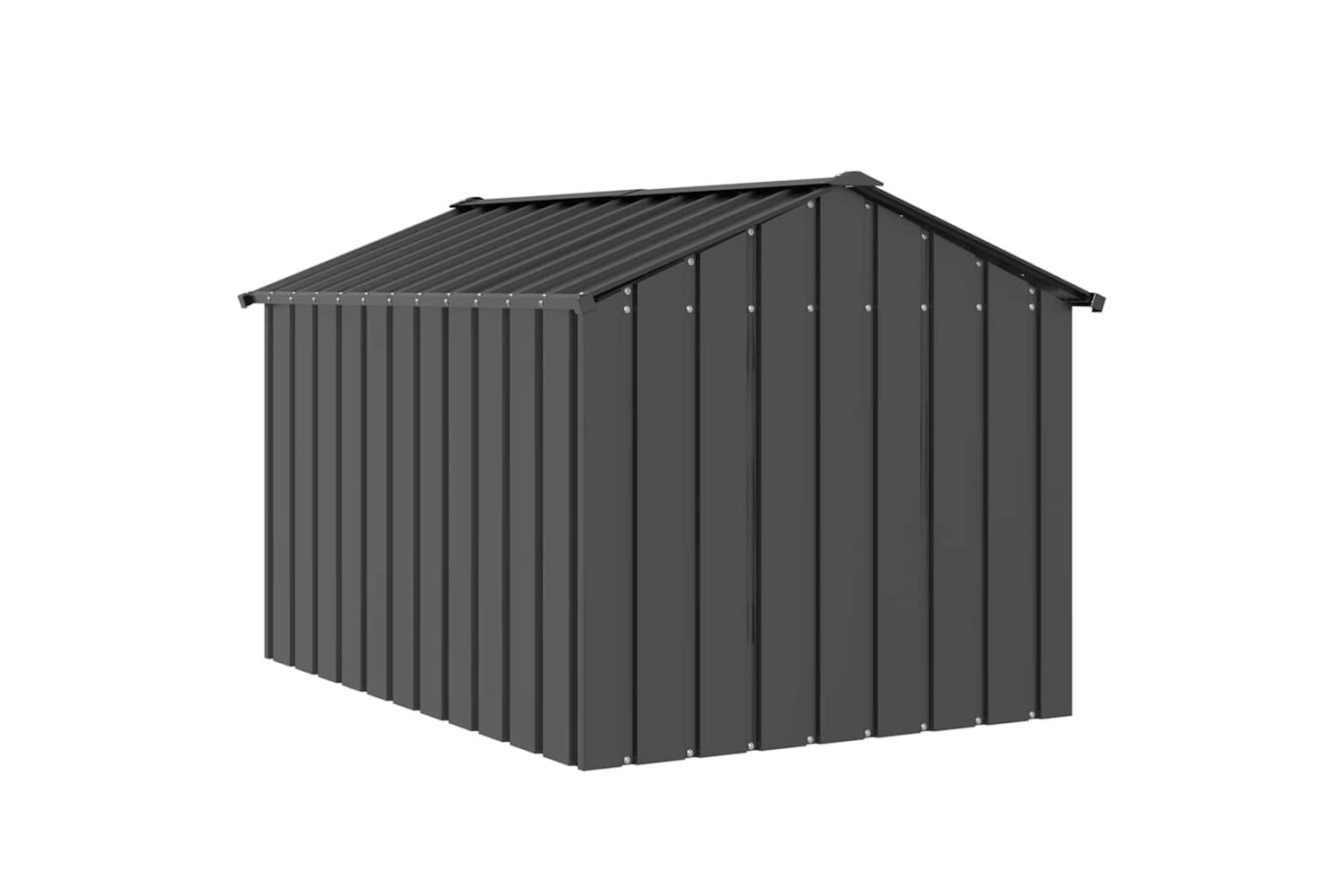 Dog House With Roof 113x153x101 Cm Galvanised Steel-5