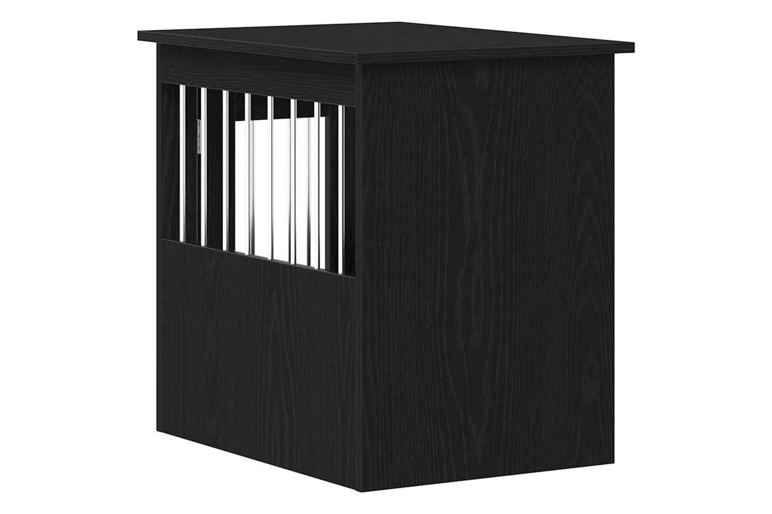 Dog Crate Furniture Black Oak 45x62x59 Cm Engineered Wood-8