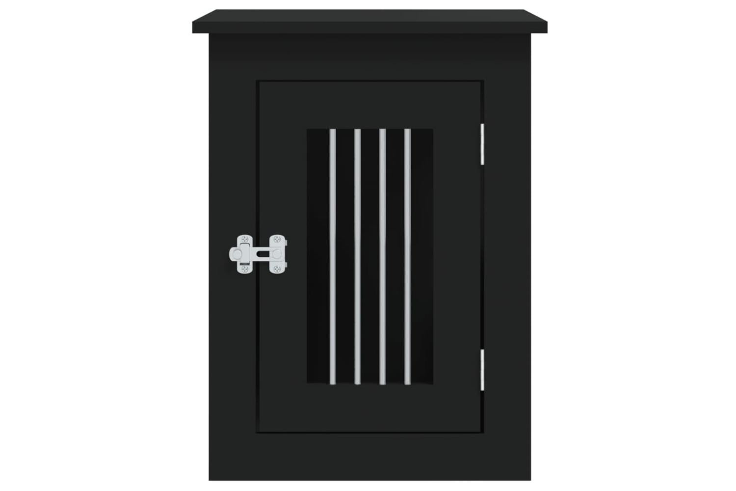 Dog Crate Furniture Black 45x62x59 Cm Engineered Wood-7