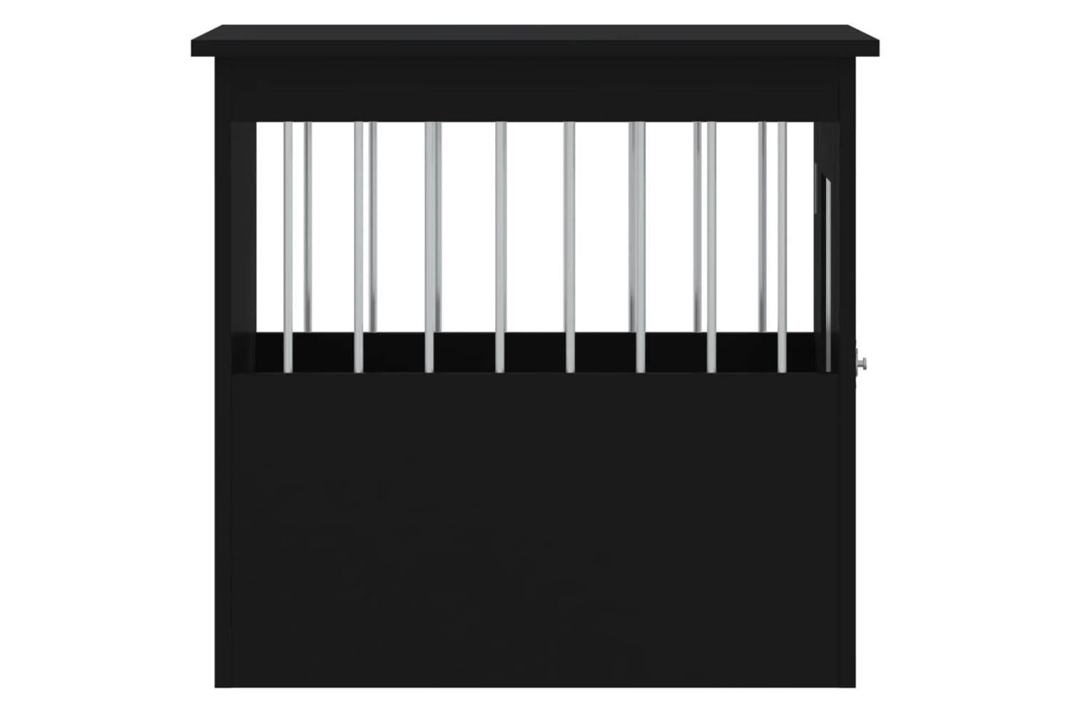 Dog Crate Furniture Black 45x62x59 Cm Engineered Wood-8