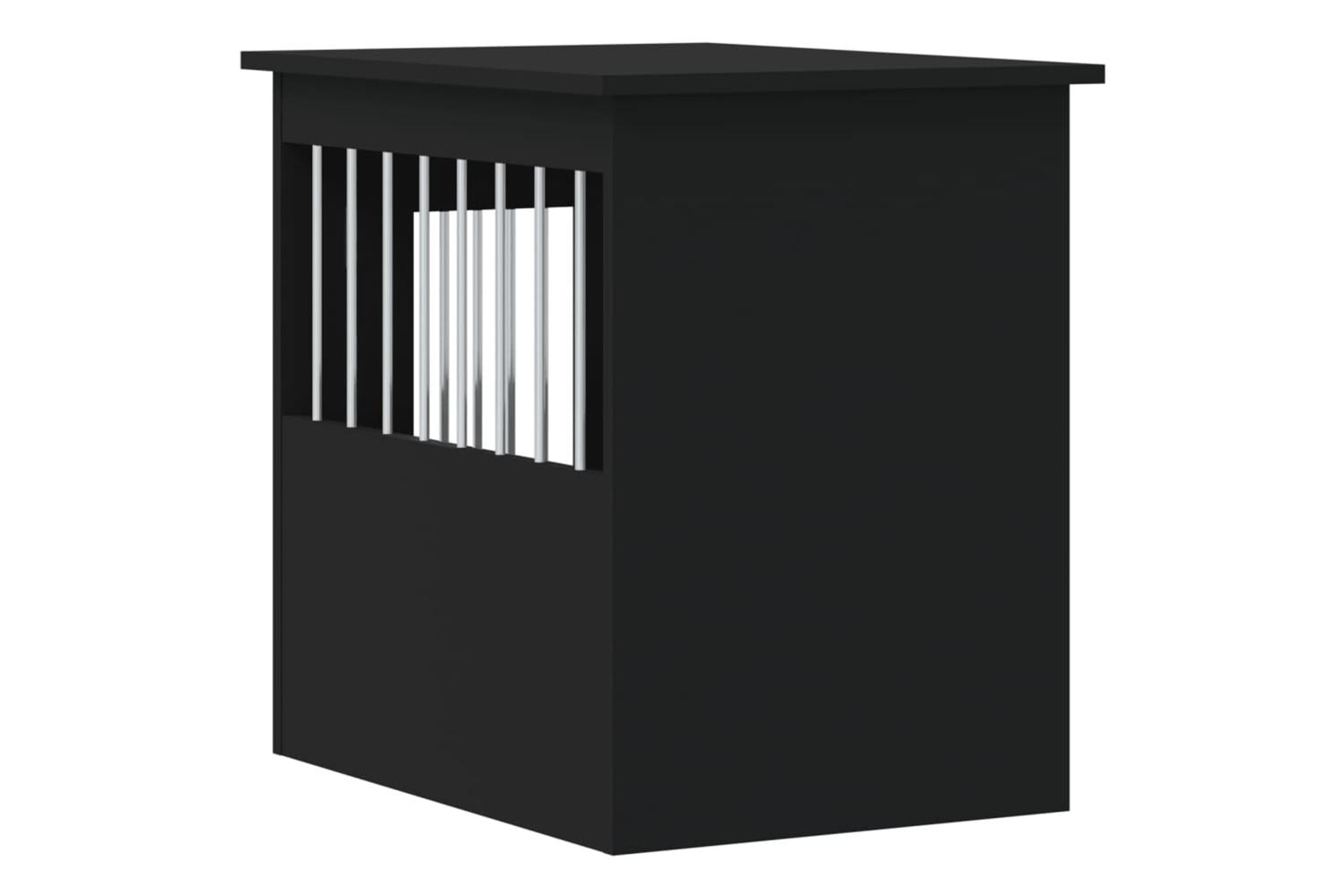 Dog Crate Furniture Black 45x62x59 Cm Engineered Wood-9