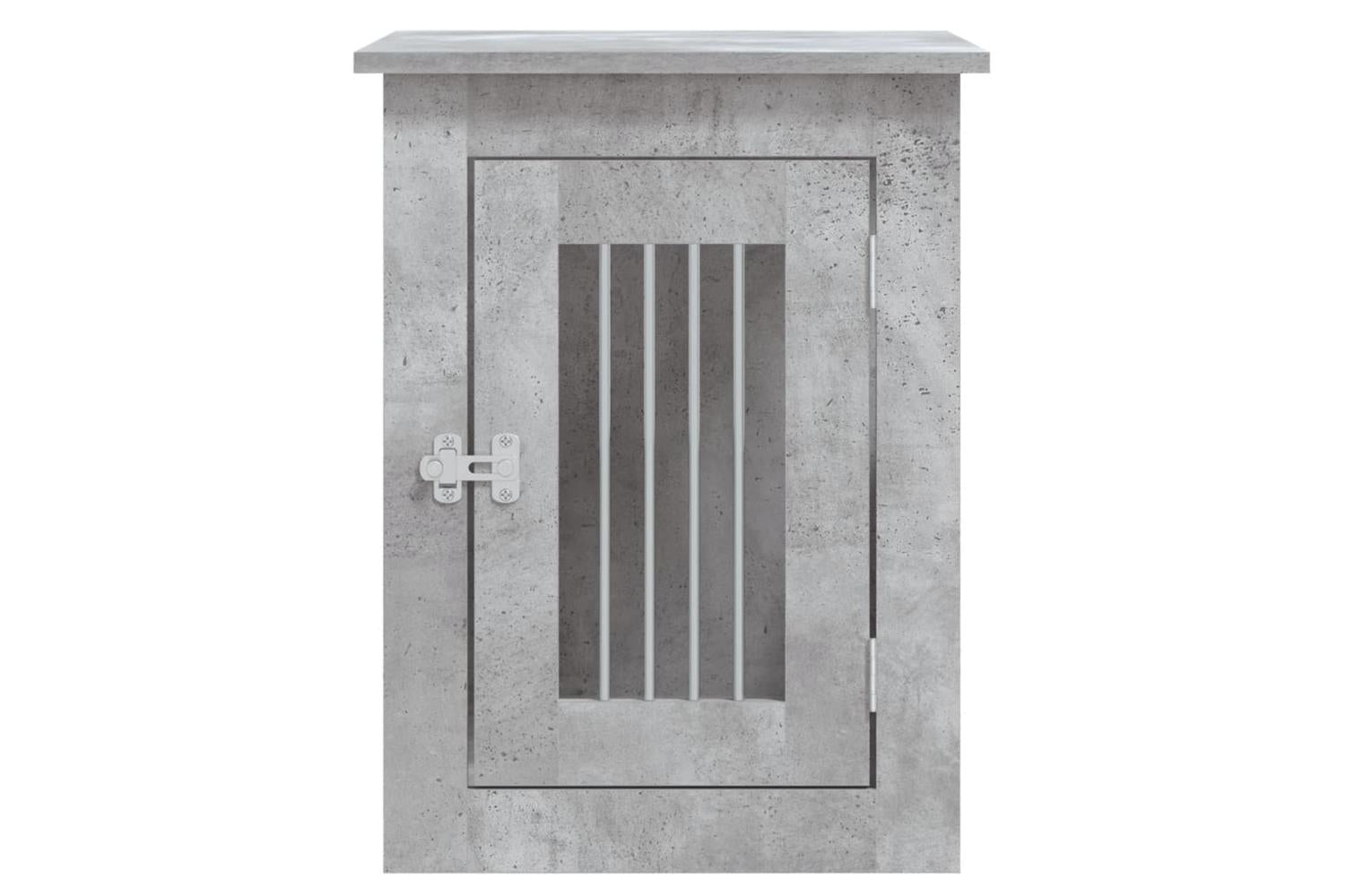 Dog Crate Furniture Concrete Grey 45x62x59 Cm Engineered Wood-7
