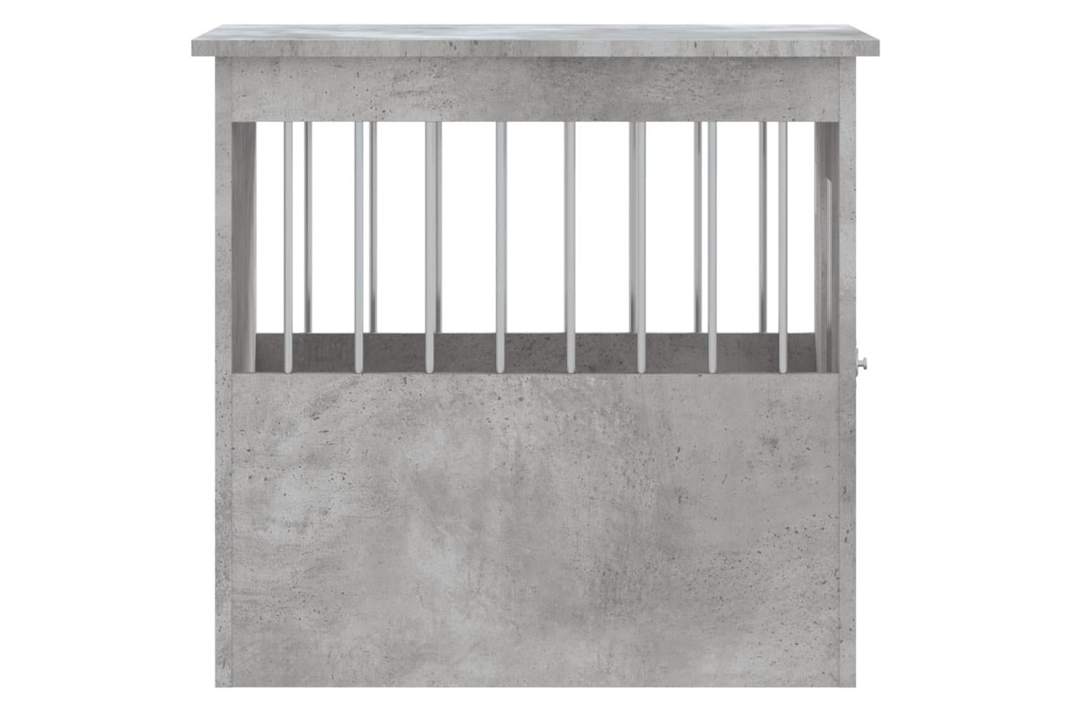 Dog Crate Furniture Concrete Grey 45x62x59 Cm Engineered Wood-8