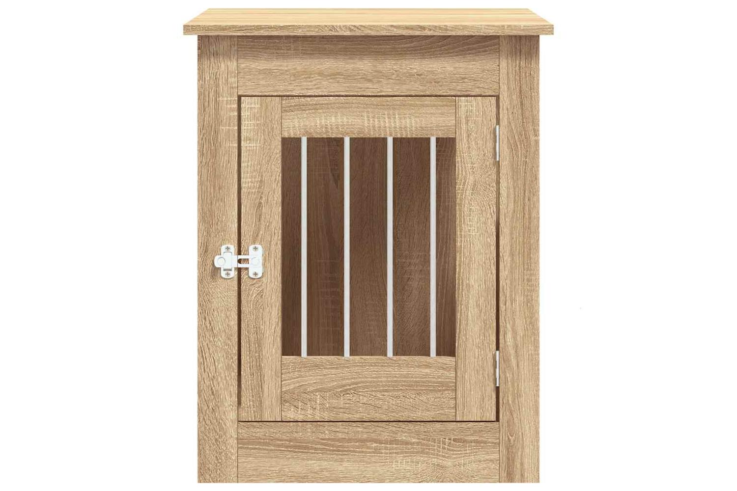 Dog Crate Furniture Sonoma Oak 55x80x68 Cm Engineered Wood-7