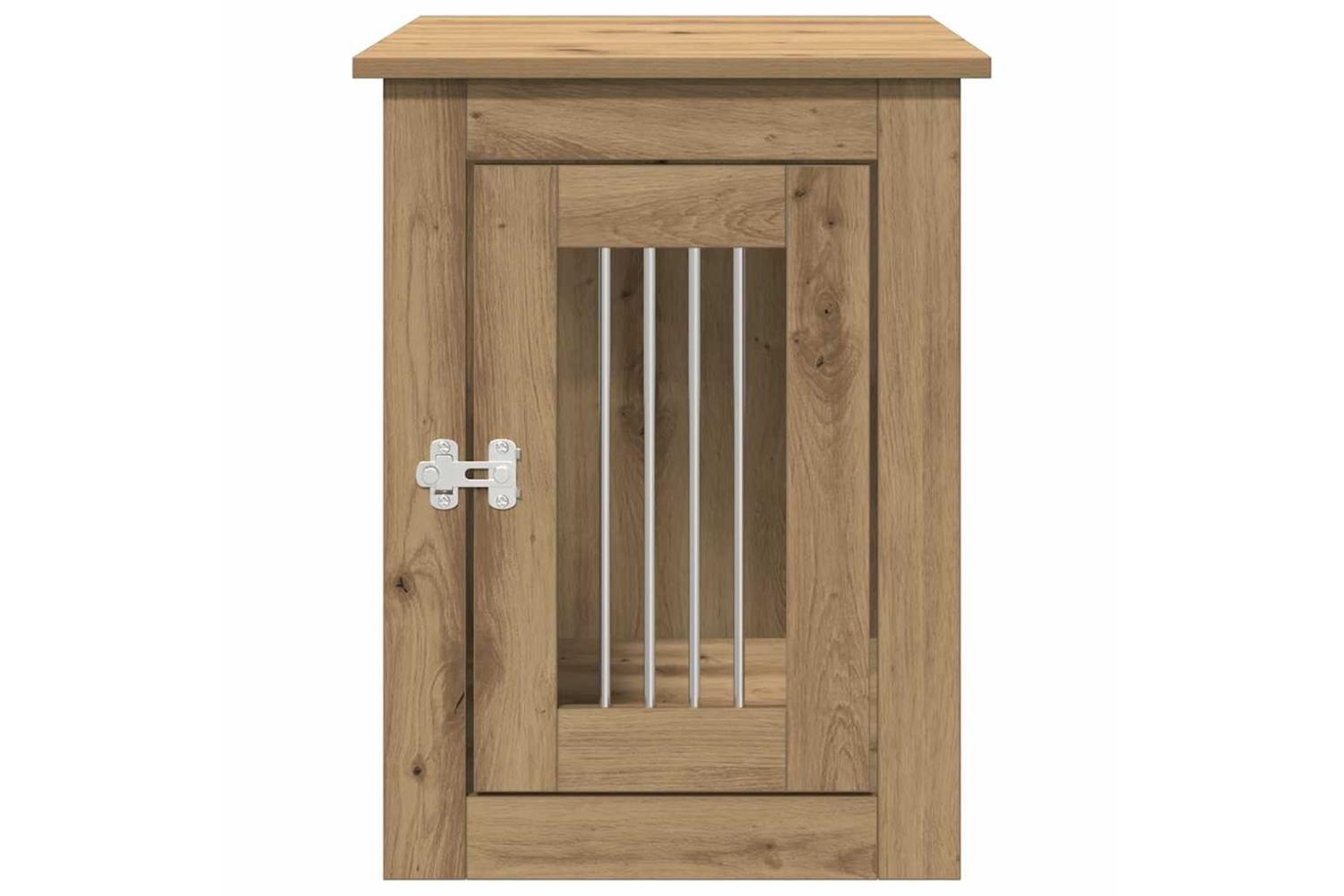 Dog Crate Furniture Artisan Oak 45x62x59 Cm Engineered Wood-5
