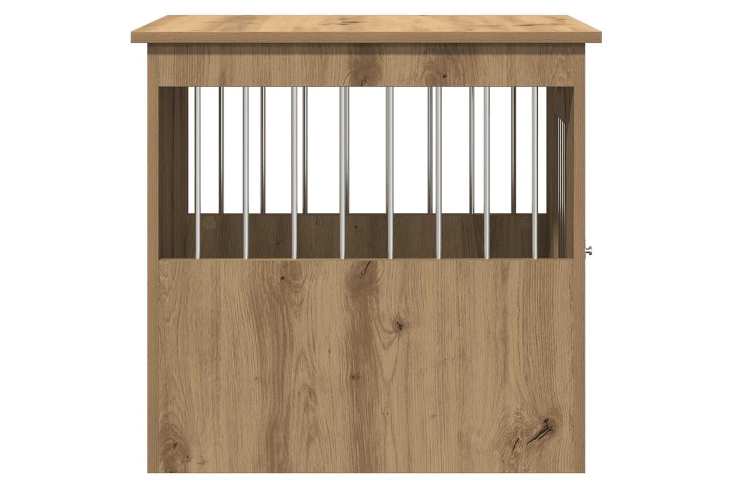 Dog Crate Furniture Artisan Oak 45x62x59 Cm Engineered Wood-6