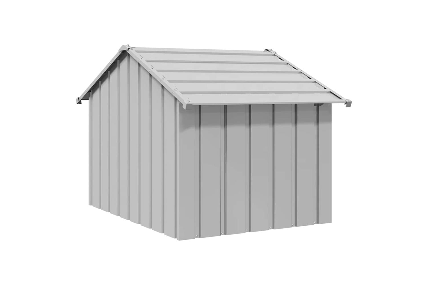 Dog House With Roof 83x130x85 Cm Galvanised Steel-5