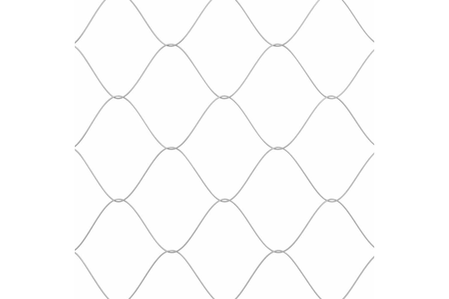 Dog Cage Silver 800 X 200 X 256 Cm Galvanised Steel-9