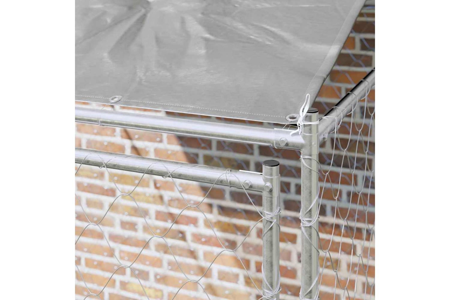 Dog Cage 200 X 200 X 258 Cm Steel And Pe-3