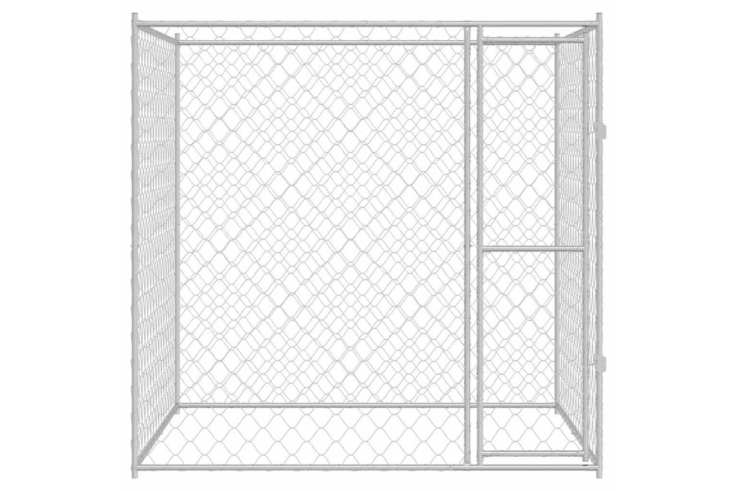 Dog Cage 2 X 2 X 2 M Steel-4