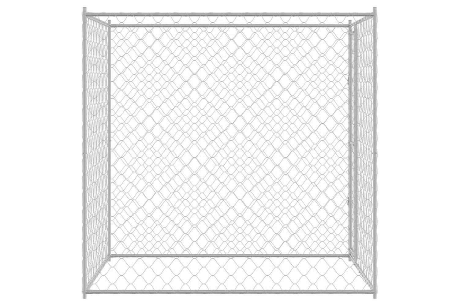 Dog Cage 2 X 2 X 2 M Steel-5