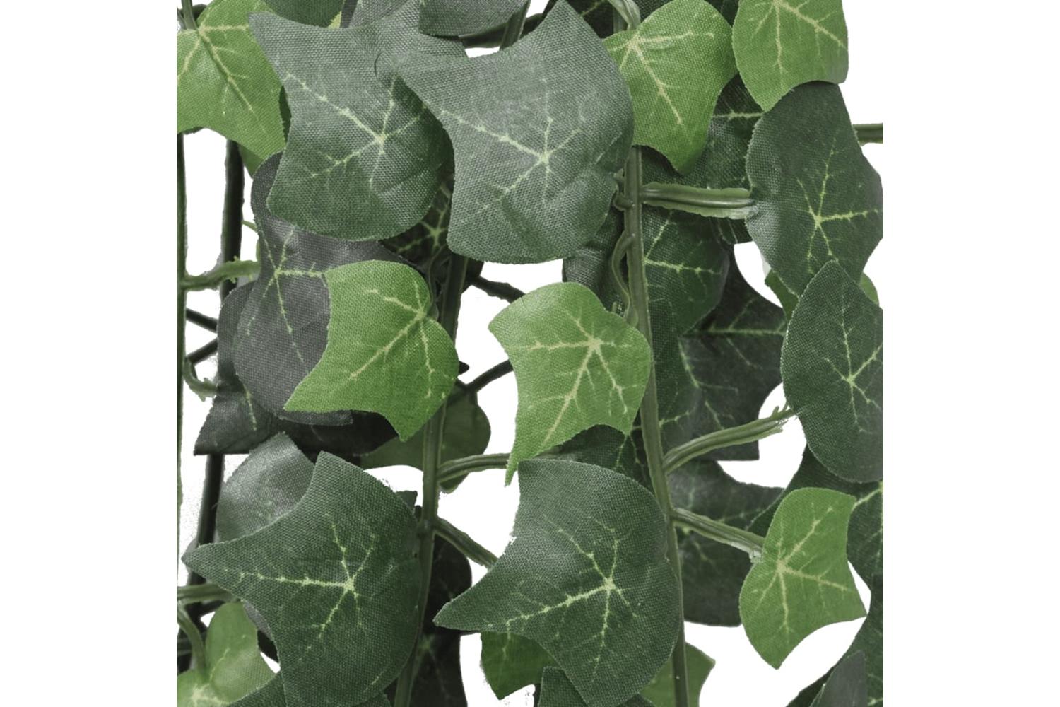 2 Pcs Artificial Ivy Bush 90 Cm Green-2