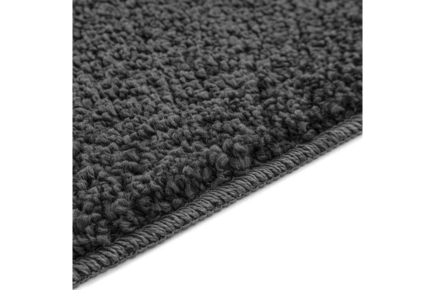 Anti-slip Bath Mat Dark Grey 60 X 90 Cm Pp-7