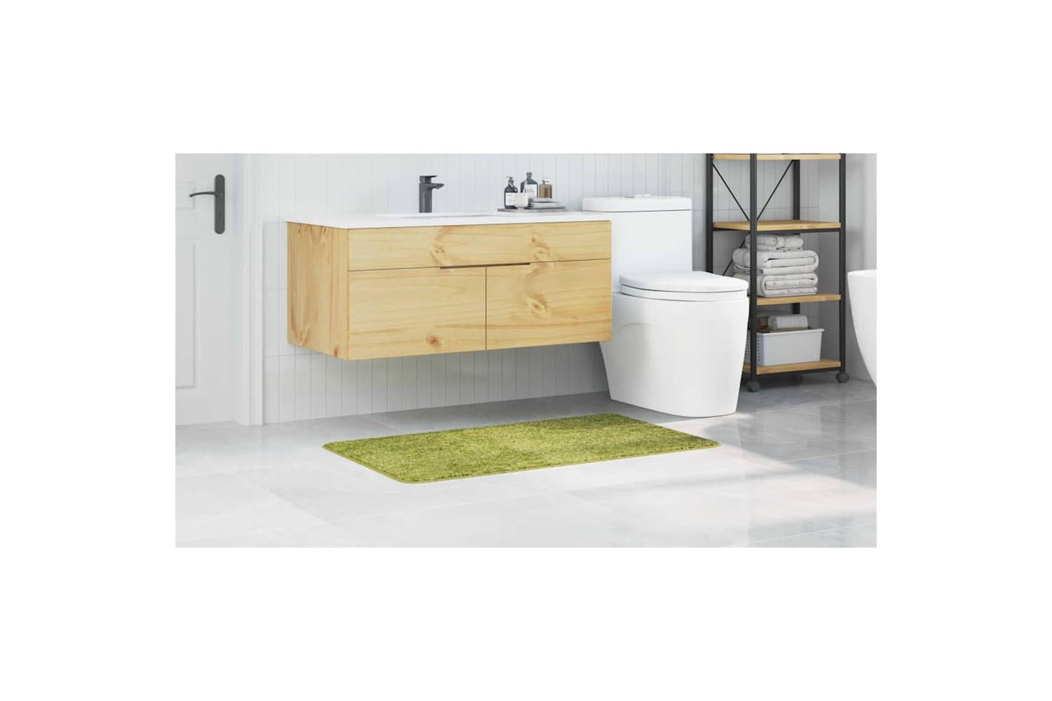 Anti-slip Bath Mat Green 70 X 120 Cm Pp-4